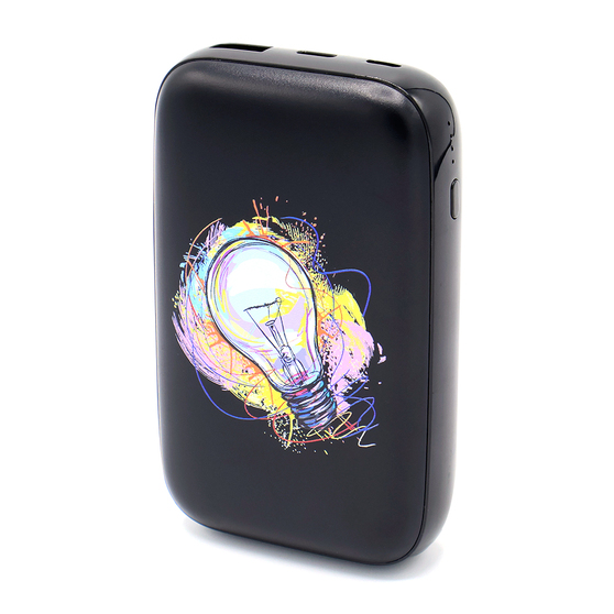 Внешний аккумулятор Galaxy QC&PD с функцией быстрой зарядки, 10000 mah, черный-4