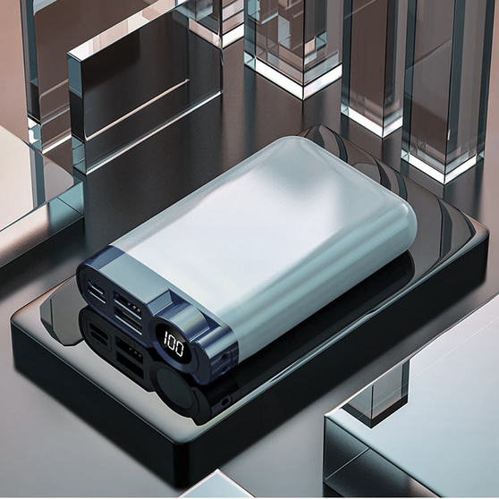 Внешний аккумулятор Strom, 10000 mAh, черный-1