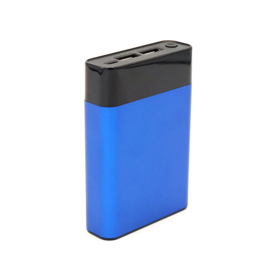 Внешний аккумулятор в металлическом корпусе Apria, 10000 mAh, синий-1