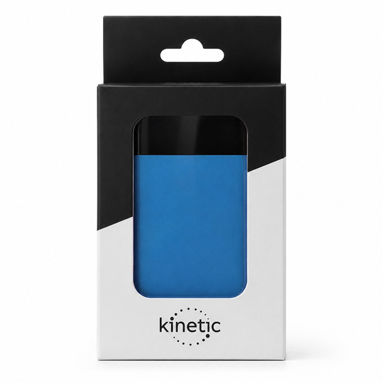 Внешний аккумулятор в металлическом корпусе Apria, 10000 mAh, синий-3