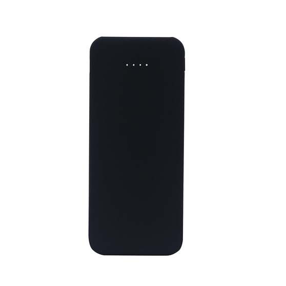 Внешний аккумулятор Arrida 5000mAh, с покрытием Baby skin, черный-1