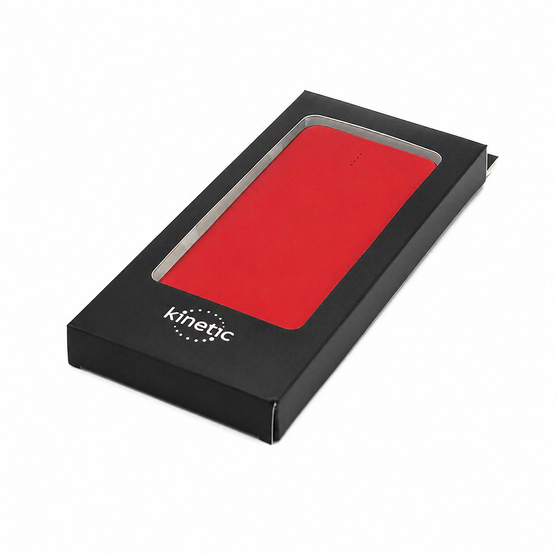 Внешний аккумулятор Saming, 10000mAh, красный-2