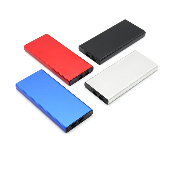 Внешний аккумулятор Höginn в металлическом корпусе, 10000mAh, серый-2