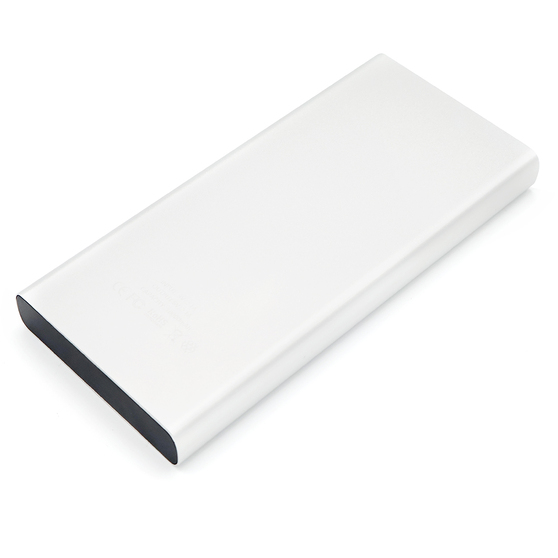 Внешний аккумулятор Höginn в металлическом корпусе, 10000mAh, серый.-2