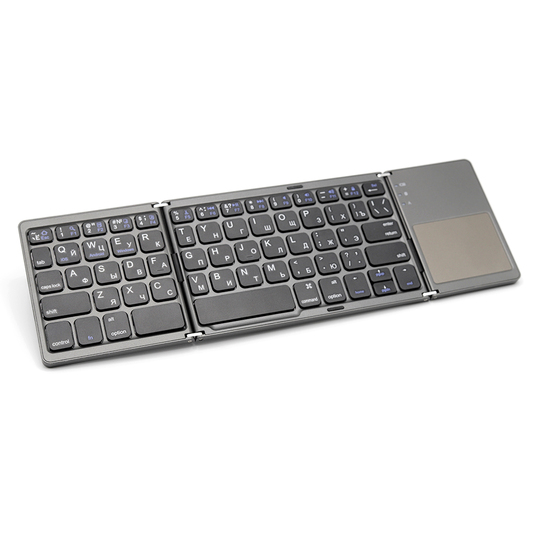 Портативная мини клавиатура Flexibord с тачпадом, черный-3