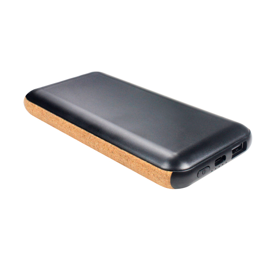 Внешний аккумулятор Suntory с беспроводной зарядкой, 10000 mAh, черный-3