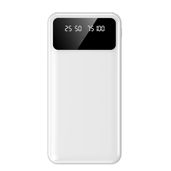 Внешний аккумулятор Dorado 10 000 mAh с фонариком, белый-2