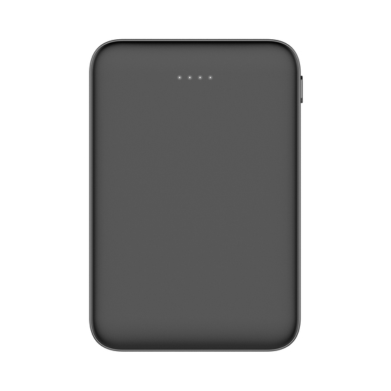 Внешний аккумулятор Fluffy, 5000 Mah, черный-1