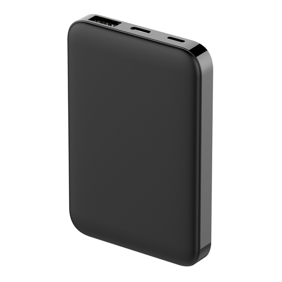 Внешний аккумулятор Fluffy, 5000 Mah, черный-2