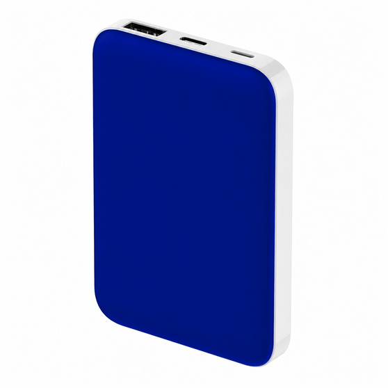 Внешний аккумулятор Fluffy, 5000 Mah, синий-2