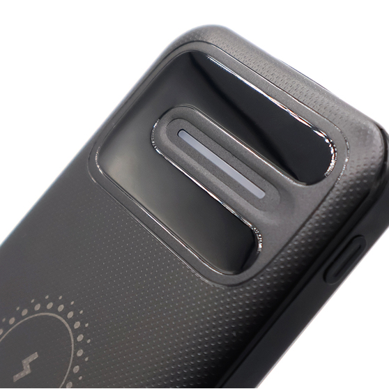 Внешний аккумулятор Odyssey, 10000 mAh с беспроводной зарядкой, черный-2