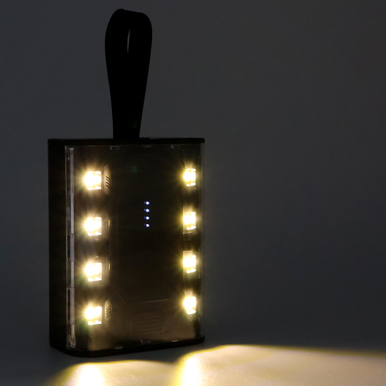 Внешний аккумулятор Courage, 5000 Mah, черный-6