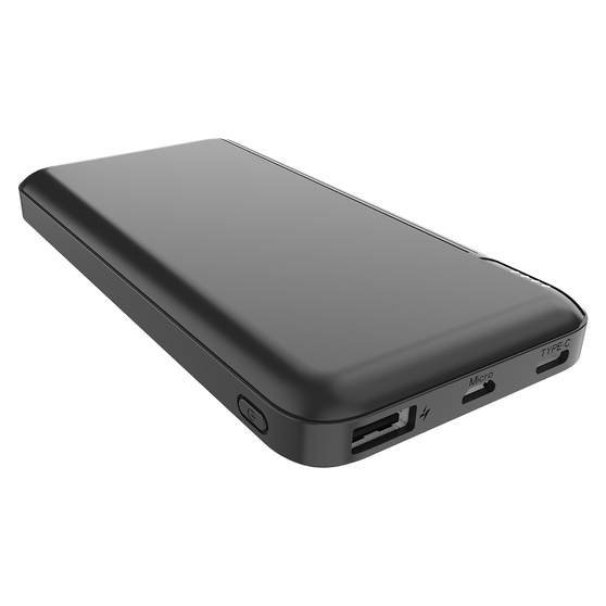 Внешний аккумулятор Optima, 10000 Mah, черный-1