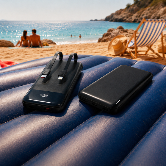Внешний аккумулятор Nero с быстрой зарядкой (до 22,5W), 10000 mAh, чёрный-2