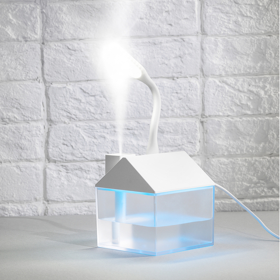 Светодиодный USB увлажнитель Home, белый-4