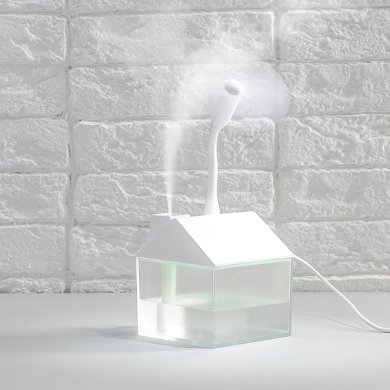 Светодиодный USB увлажнитель Home, белый-5