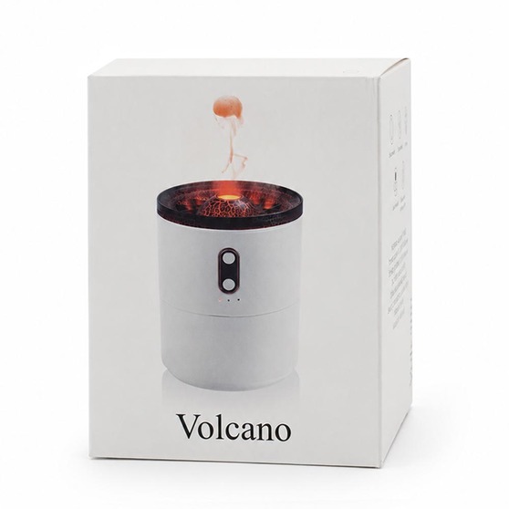 Светодиодный USB увлажнитель Volcano, белый  -8