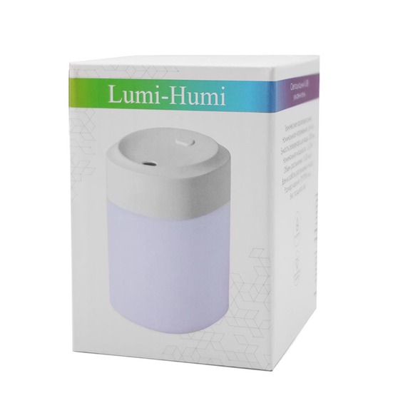 Светодиодный USB увлажнитель Lumi-Humi, белый-7