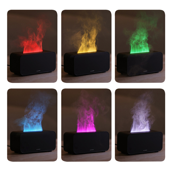 Светодиодный USB увлажнитель-ароматизатор Lumor RGB, черный-4