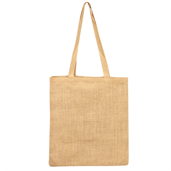 Сумка хозяйственная  Bagsy Jute 270 г/м2, бежевая-3