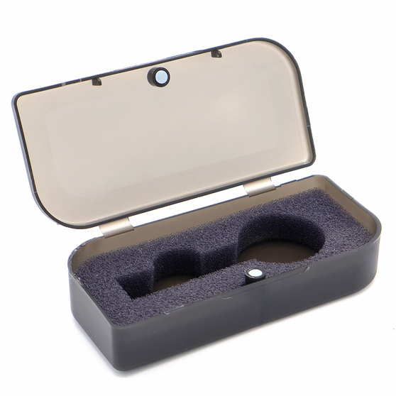 Флешка Slim 16 Гб в футляре, красная-2
