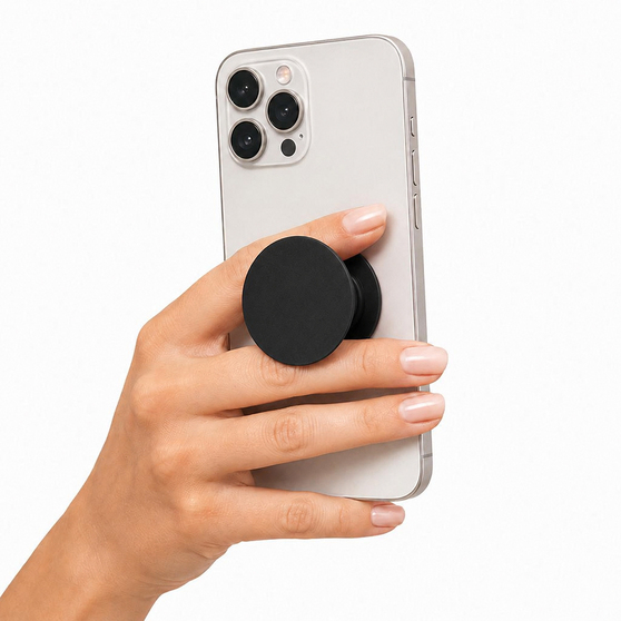 Подставка-держатель для телефона PopSocket, чёрный-3