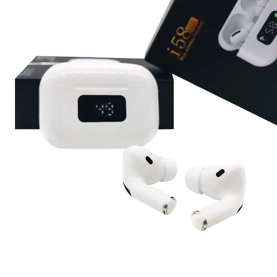 Наушники беспроводные Bluetooth Mobby i58, белые-1