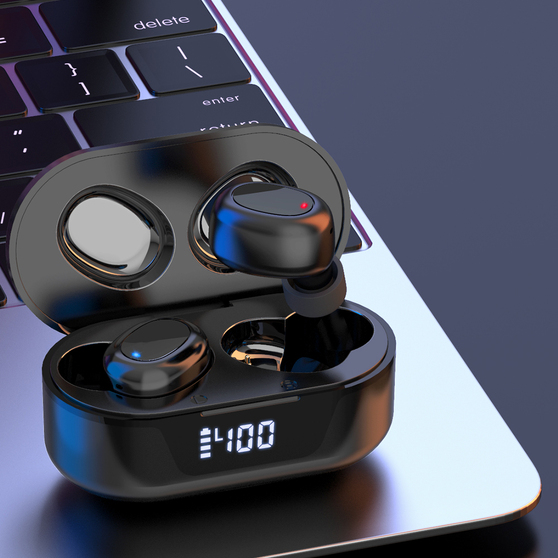 Наушники беспроводные  Bluetooth Gubber TW16, черные-4