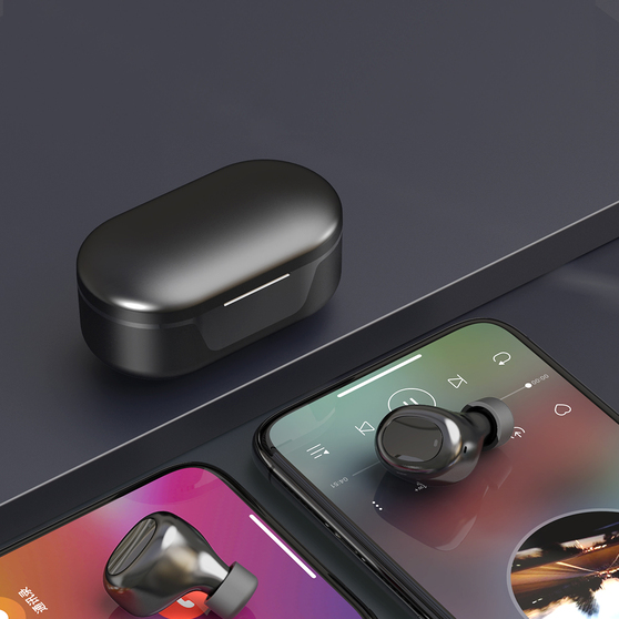 Наушники беспроводные  Bluetooth Gubber TW16, черные-5