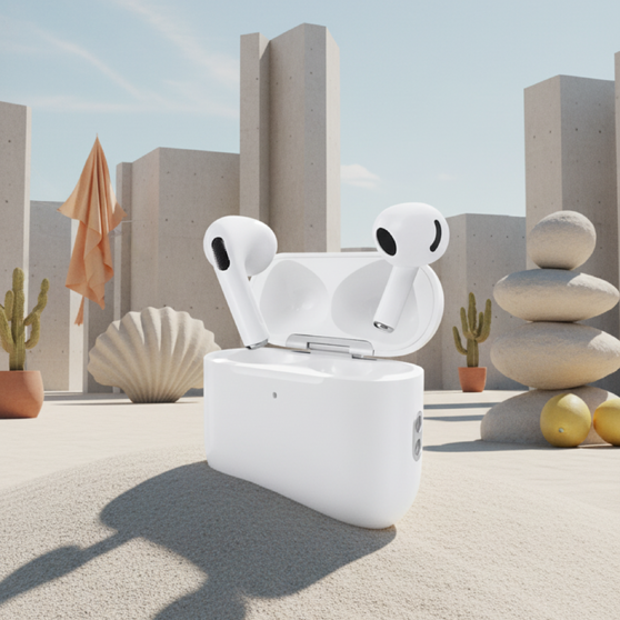Наушники беспроводные Bluetooth Neat, белые-2