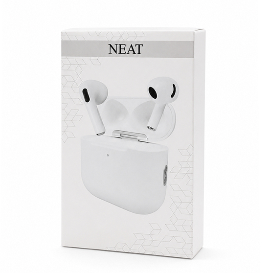 Наушники беспроводные Bluetooth Neat, белые-4
