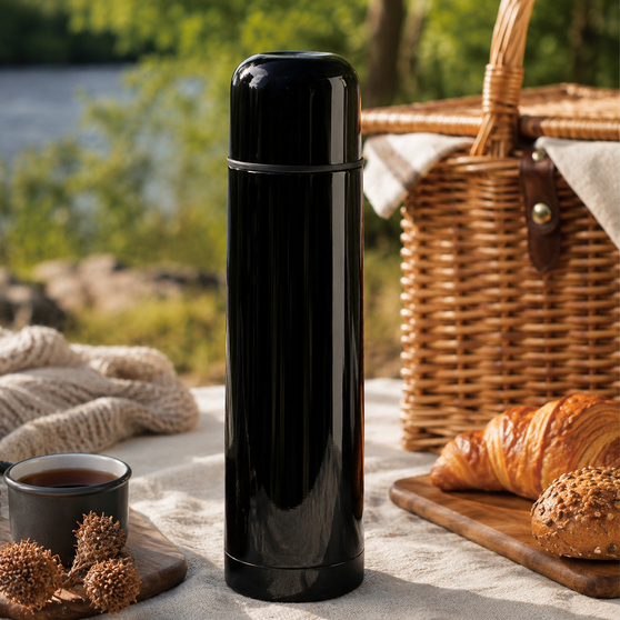 Термос Picnic Bright, черный-2