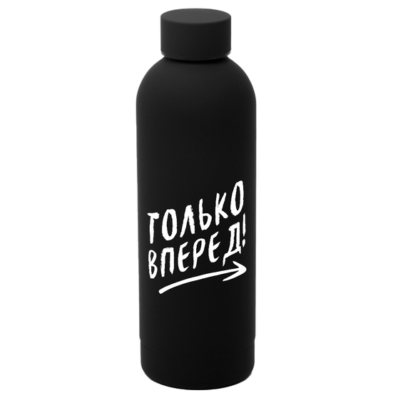 Термобутылка Perfecto софт-тач, черный-3