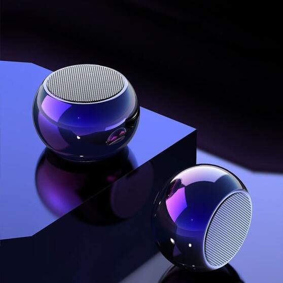 Колонка беспроводная MyTone Mini Sound, черный металлик-3