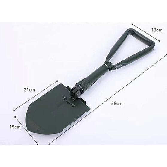 Лопата складная Tools Sheffield в чехле, черная-6