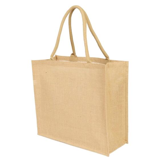 Сумка из джута Caravan Jute, бежевая-1