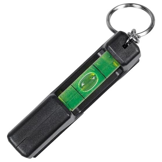 Брелок уровень Tools Pocket level, пластиковый, черный-1