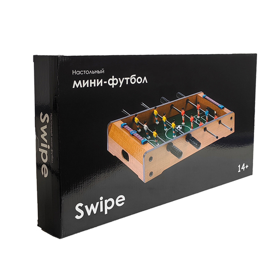 Настольная игра мини-футбол Swipe, коричневый-3