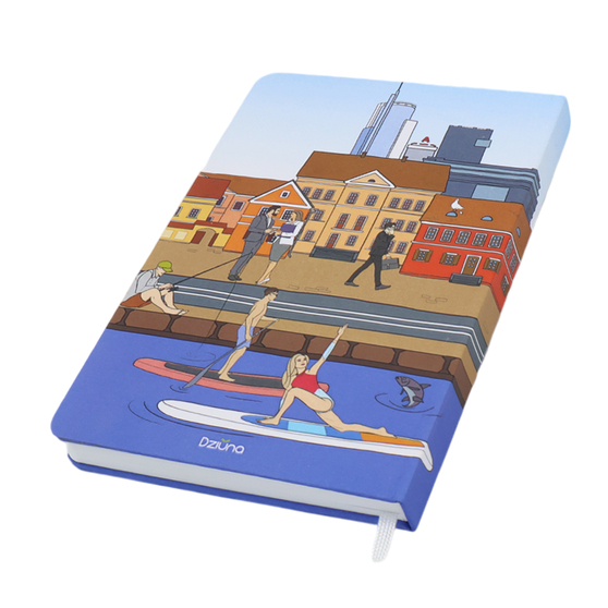 Записная книжка A6 Dziuna Немига в линейку 10,5 x 16 см-1