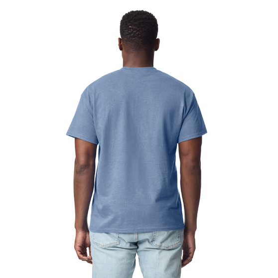 Футболка ULTRA COTTON, СЕРО-ГОЛУБОЙ 2XL-1