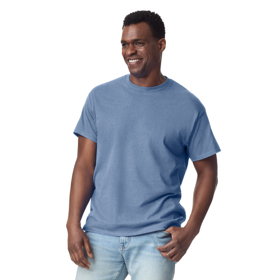 Футболка ULTRA COTTON, СЕРО-ГОЛУБОЙ M-2