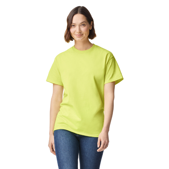 Футболка ULTRA COTTON, ЖЕЛТЫЙ НЕОН M-3