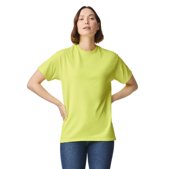 Футболка ULTRA COTTON, ЖЕЛТЫЙ НЕОН S-2