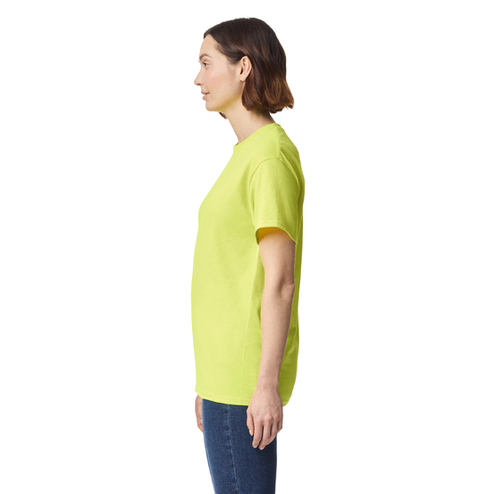 Футболка ULTRA COTTON, ЖЕЛТЫЙ НЕОН S-4