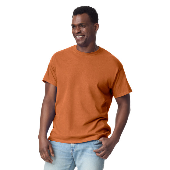 Футболка ULTRA COTTON, ОРАНЖЕВО-БЕЖЕВЫЙ 3XL-2