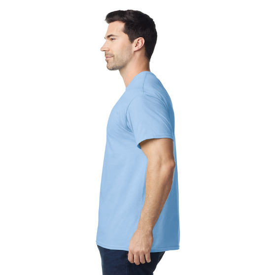 Футболка PREMIUM COTTON, СВЕТЛО-ГОЛУБОЙ S-3