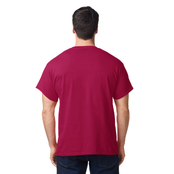 Футболка HEAVY COTTON, ТЕМНО-ВИШНЕВЫЙ L-1