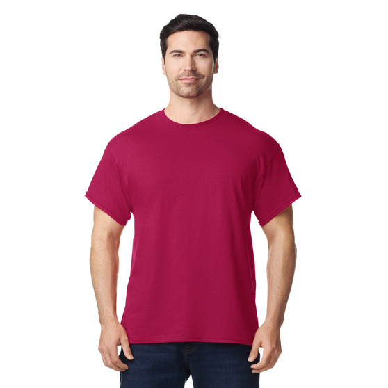 Футболка HEAVY COTTON, ТЕМНО-ВИШНЕВЫЙ L-2