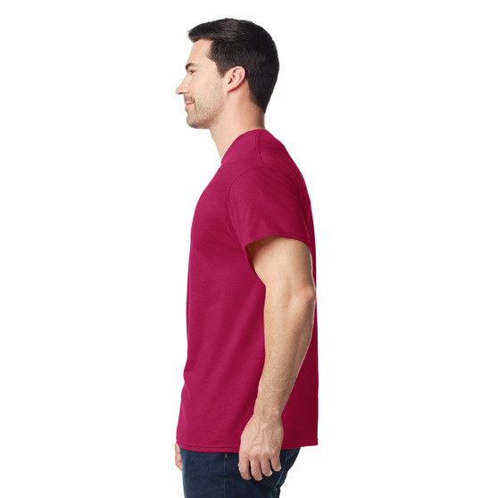 Футболка HEAVY COTTON, ТЕМНО-ВИШНЕВЫЙ L-3
