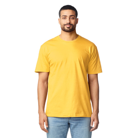 Футболка SOFTSTYLE, ЖЕЛТЫЙ 4XL-2